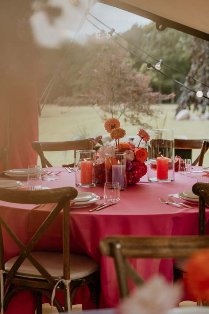 Bruiloft decoratie en event styling door Stylingbaas
